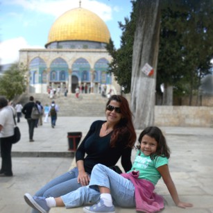 Rock Dome in Jerusalem with luxury travelers